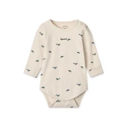 Liewood YANNI Baby-Bodystocking 2er-Pack Mini whale / Sandy Hot