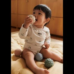 Liewood YANNI Grow Langarm-Body Mini panda / Classic navy stripe / mix