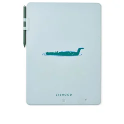Liewood ZORA LCD-Zeichenbrett 13,5 Zoll Croco / Dove blue Discount